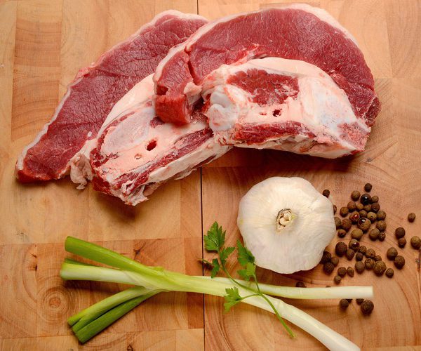 חלקי פנים בקר